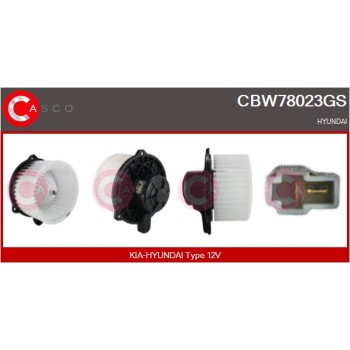 Ventilador habitáculo - CASCO CBW78023GS