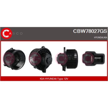 Ventilador habitáculo - CASCO CBW78027GS