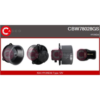 Ventilador habitáculo - CASCO CBW78028GS