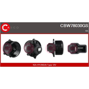 Ventilador habitáculo - CASCO CBW78030GS