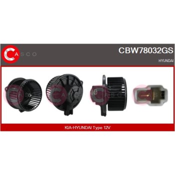 Ventilador habitáculo - CASCO CBW78032GS