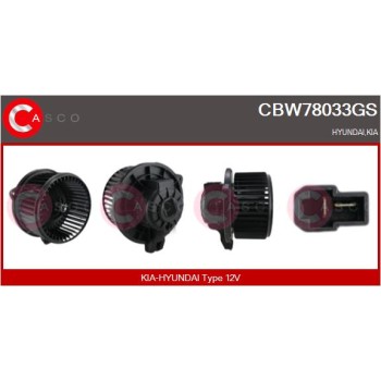 Ventilador habitáculo - CASCO CBW78033GS
