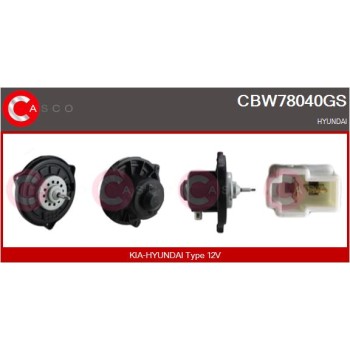 Ventilador habitáculo - CASCO CBW78040GS