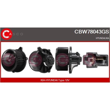 Ventilador habitáculo - CASCO CBW78043GS