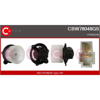 Ventilador habitáculo - CASCO CBW78048GS