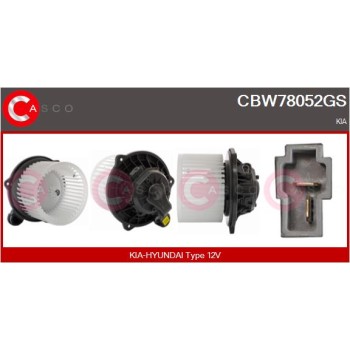 Ventilador habitáculo - CASCO CBW78052GS