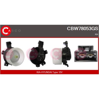 Ventilador habitáculo - CASCO CBW78053GS