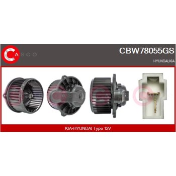 Ventilador habitáculo - CASCO CBW78055GS