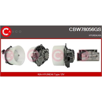 Ventilador habitáculo - CASCO CBW78056GS