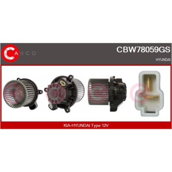 Ventilador habitáculo - CASCO CBW78059GS