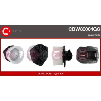 Ventilador habitáculo - CASCO CBW80004GS