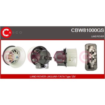 Ventilador habitáculo - CASCO CBW81000GS