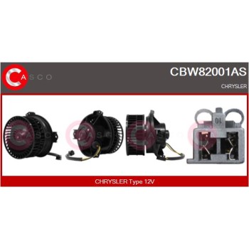 Ventilador habitáculo - CASCO CBW82001AS