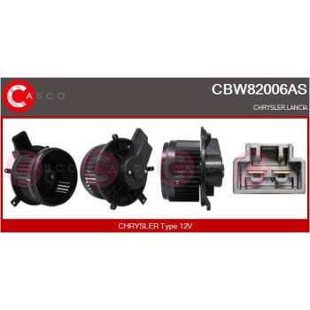 Ventilador habitáculo - CASCO CBW82006AS