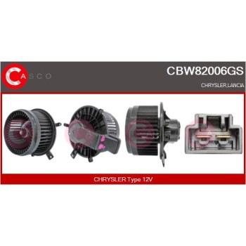 Ventilador habitáculo - CASCO CBW82006GS