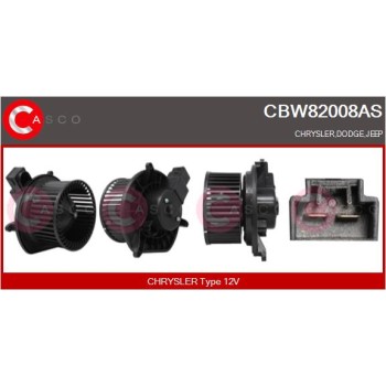 Ventilador habitáculo - CASCO CBW82008AS