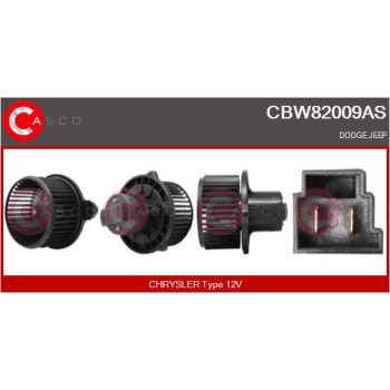 Ventilador habitáculo - CASCO CBW82009AS