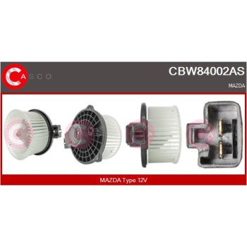 Ventilador habitáculo - CASCO CBW84002AS