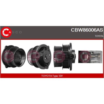 Ventilador habitáculo - CASCO CBW86006AS