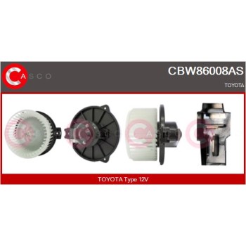 Ventilador habitáculo - CASCO CBW86008AS