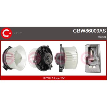 Ventilador habitáculo - CASCO CBW86009AS