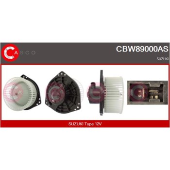 Ventilador habitáculo - CASCO CBW89000AS
