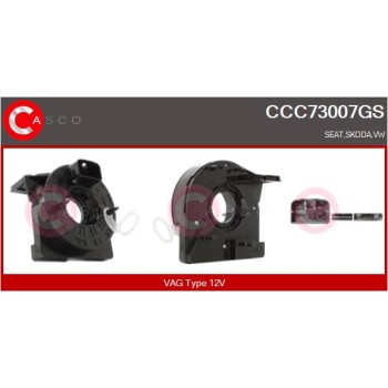 Muelle espiral, airbag - CASCO CCC73007GS