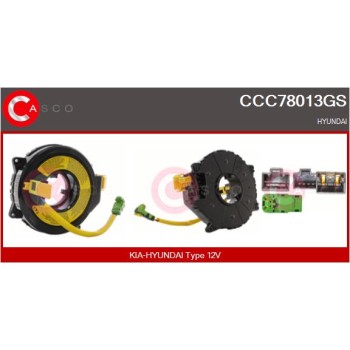 Muelle espiral, airbag - CASCO CCC78013GS