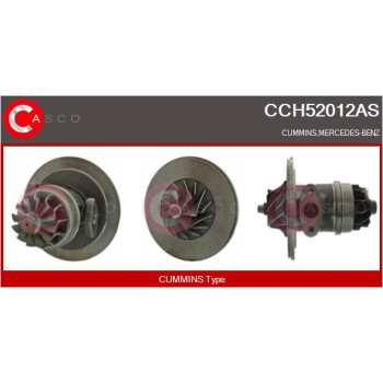 Conjunto piezas turbocompresor - CASCO CCH52012AS