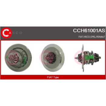 Conjunto piezas turbocompresor - CASCO CCH61001AS