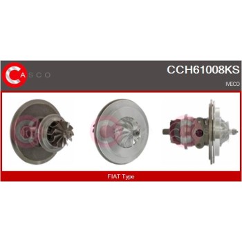 Conjunto piezas turbocompresor - CASCO CCH61008KS