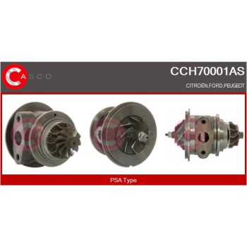 Conjunto piezas turbocompresor - CASCO CCH70001AS