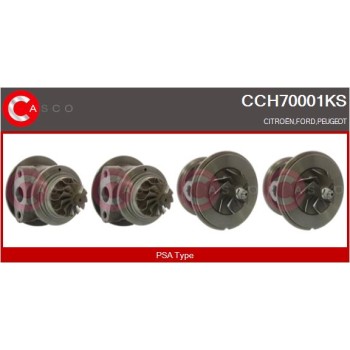 Conjunto piezas turbocompresor - CASCO CCH70001KS