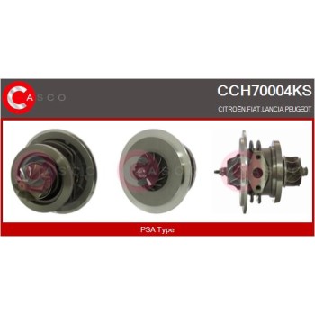 Conjunto piezas turbocompresor - CASCO CCH70004KS