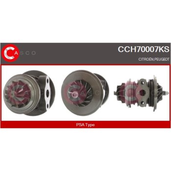 Conjunto piezas turbocompresor - CASCO CCH70007KS