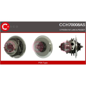 Conjunto piezas turbocompresor - CASCO CCH70008AS