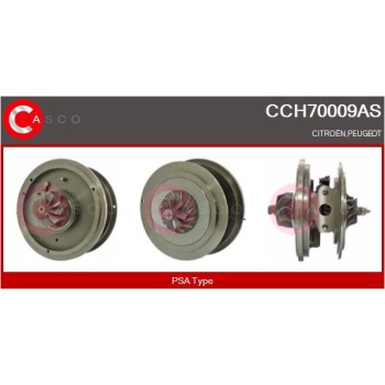 Conjunto piezas turbocompresor - CASCO CCH70009AS