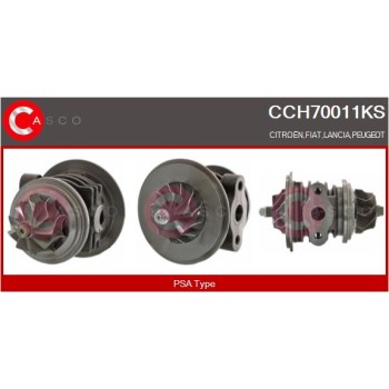 Conjunto piezas turbocompresor - CASCO CCH70011KS