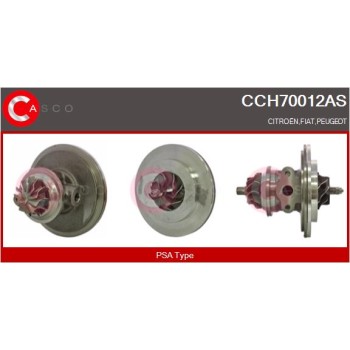 Conjunto piezas turbocompresor - CASCO CCH70012AS