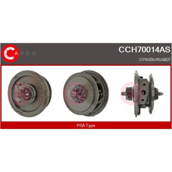 Conjunto piezas turbocompresor - CASCO CCH70014AS