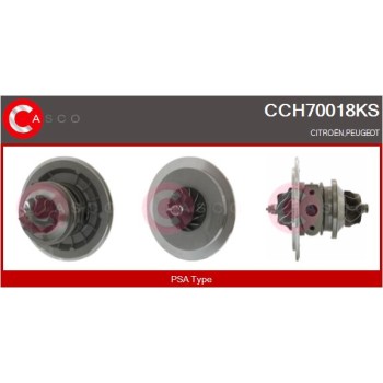 Conjunto piezas turbocompresor - CASCO CCH70018KS
