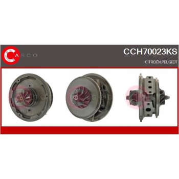 Conjunto piezas turbocompresor - CASCO CCH70023KS