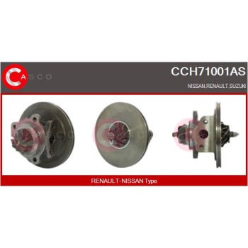 Conjunto piezas turbocompresor - CASCO CCH71001AS