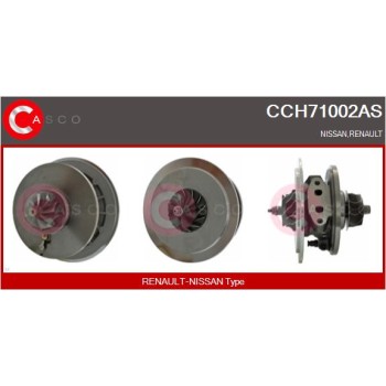 Conjunto piezas turbocompresor - CASCO CCH71002AS