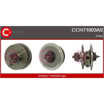 Conjunto piezas turbocompresor - CASCO CCH71003AS
