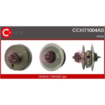 Conjunto piezas turbocompresor - CASCO CCH71004AS