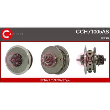 Conjunto piezas turbocompresor - CASCO CCH71005AS