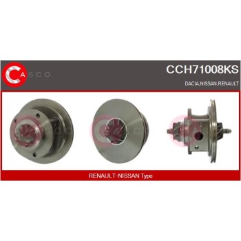 Conjunto piezas turbocompresor - CASCO CCH71008KS
