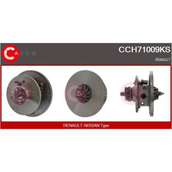 Conjunto piezas turbocompresor - CASCO CCH71009KS