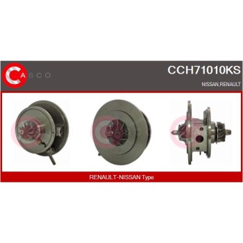 Conjunto piezas turbocompresor - CASCO CCH71010KS